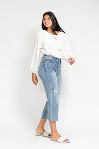 Destroy Crop Wide Leg Judy Blue 👖