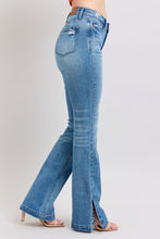 Load image into Gallery viewer, Tummy Control Vintage Wash Side Slit Slim Boot Judy Blue 👢