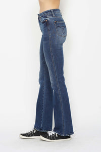 Loving Them Long Tummy Control Embroidered Judy Blue Bootcut Long Inseam ✨(Runs small, size up)