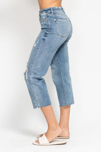 Destroy Crop Wide Leg Judy Blue 👖