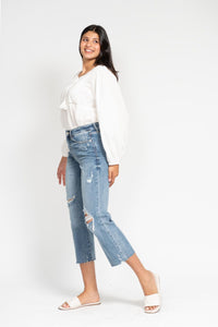 Destroy Crop Wide Leg Judy Blue 👖