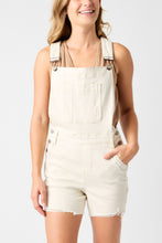 Load image into Gallery viewer, High Waist Garment Dyed Destroy Overall Judy Blue Shorts