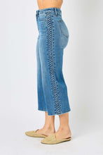 Load image into Gallery viewer, High Waisted Braided Judy Blue Crop