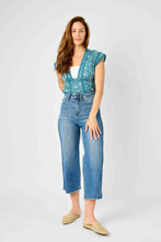 Load image into Gallery viewer, High Waisted Braided Judy Blue Crop