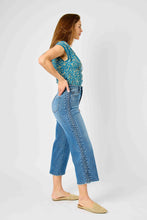 Load image into Gallery viewer, High Waisted Braided Judy Blue Crop