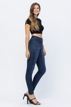 Load image into Gallery viewer, High Waist Patch Pocket Pull-On Skinny Judy Blue