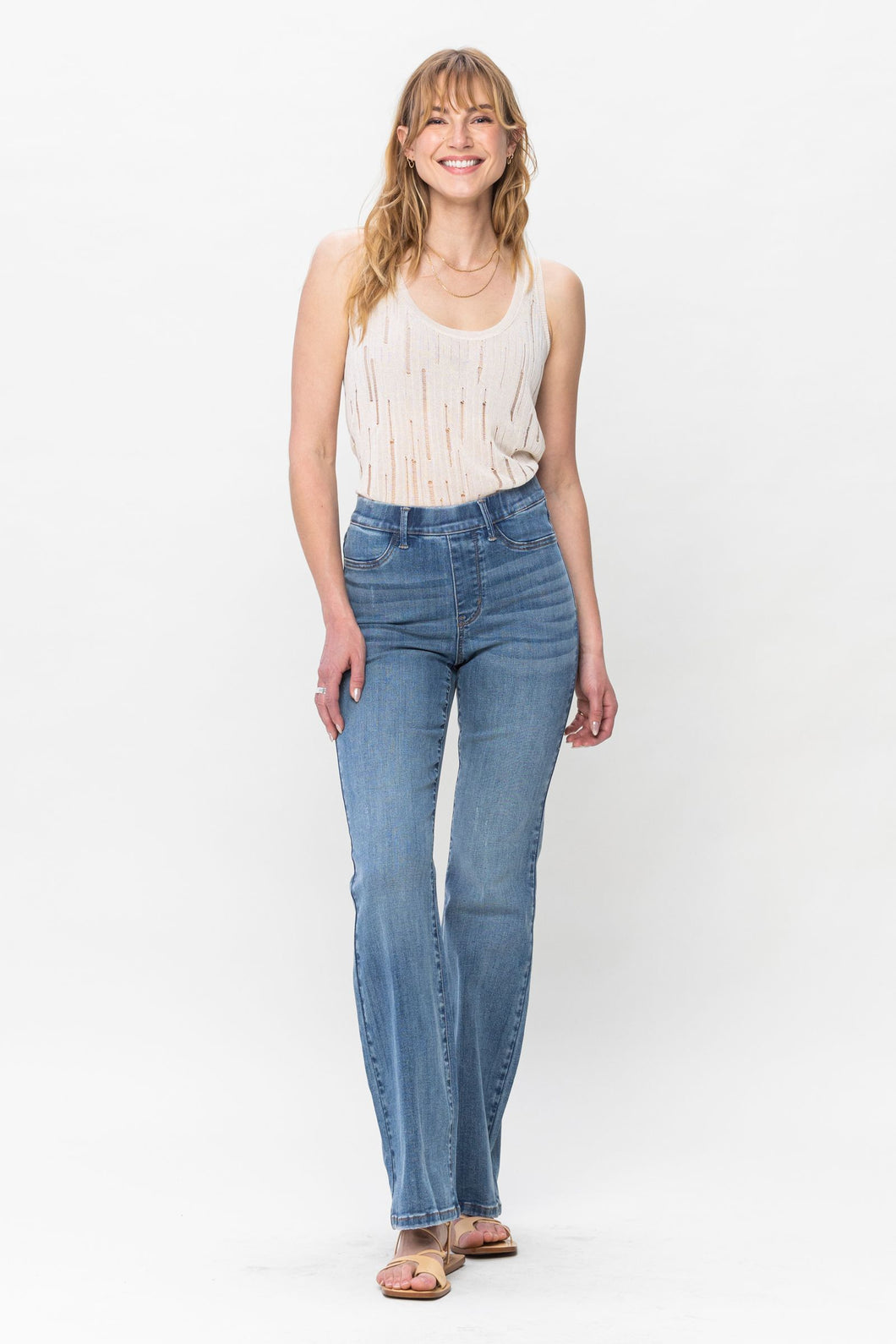 Pull On Slim Bootcut Judy Blue